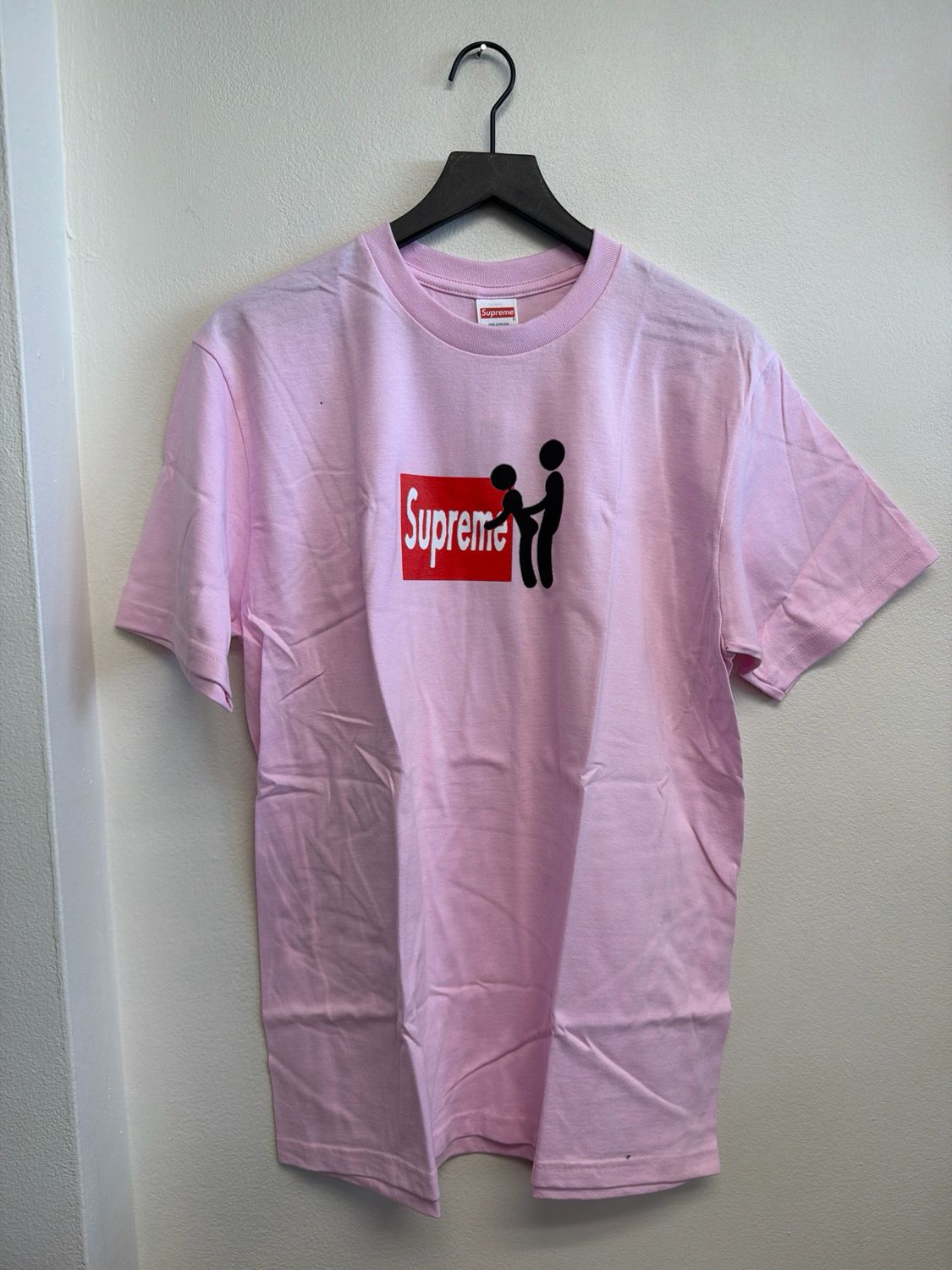 Supreme Pink Stick Figure Tee New Sz S