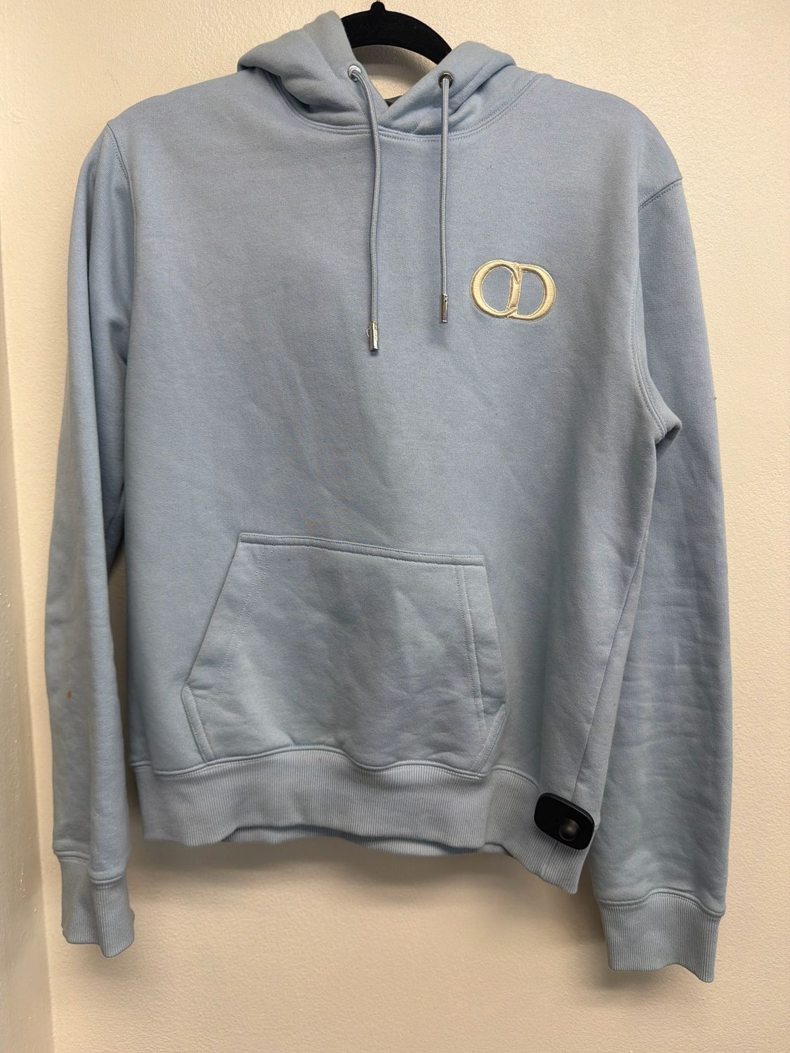 Dior Light Blue Hoodie Sz XS
