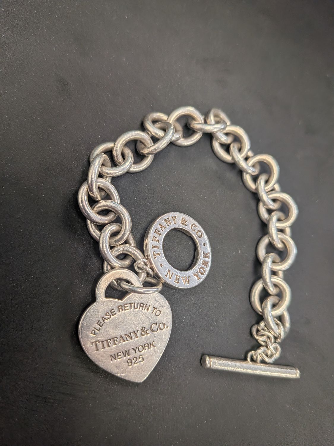 Tiffany Please Return Bracelet Silver