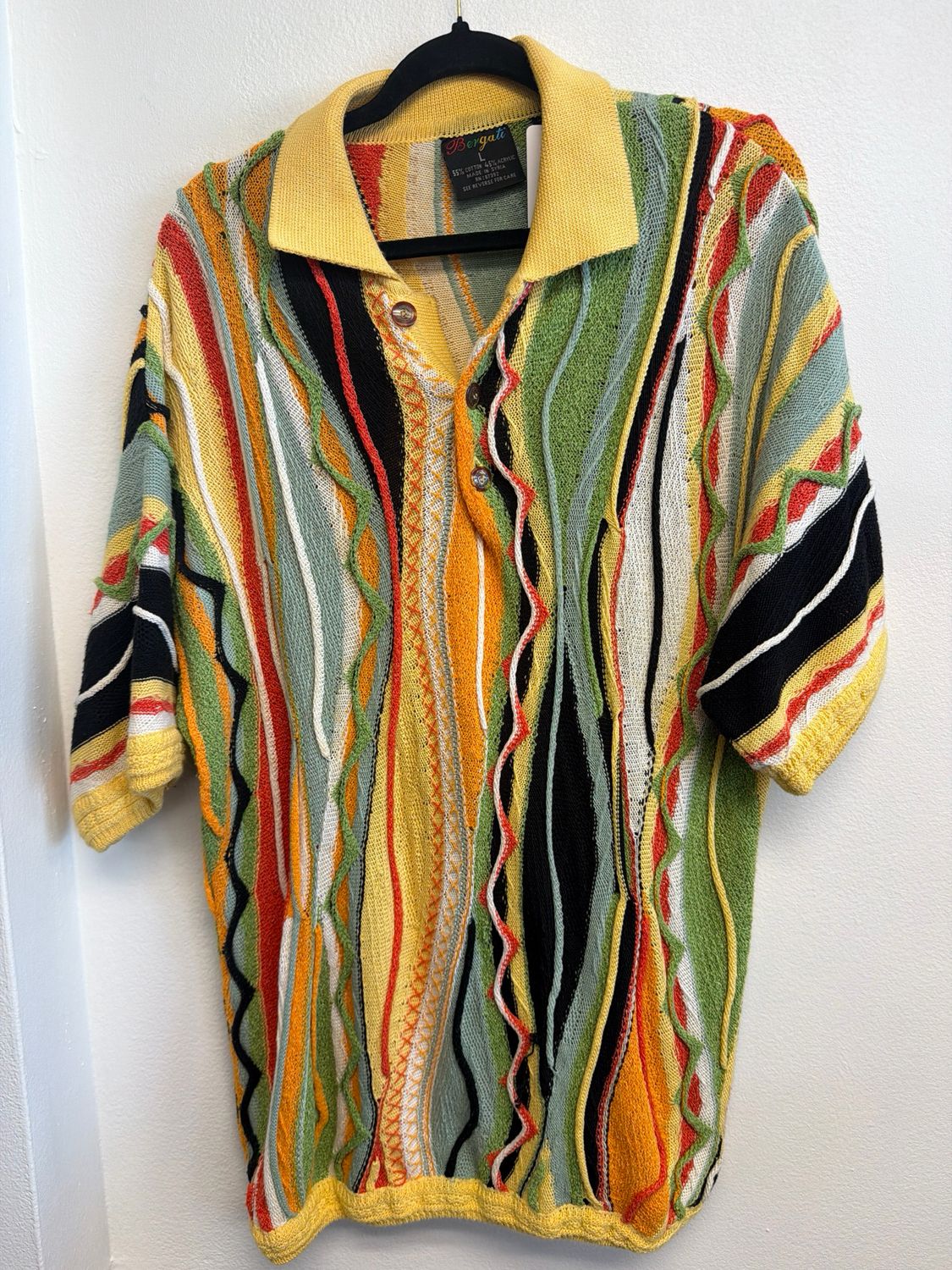 Borgatta Polo Knit Sz L