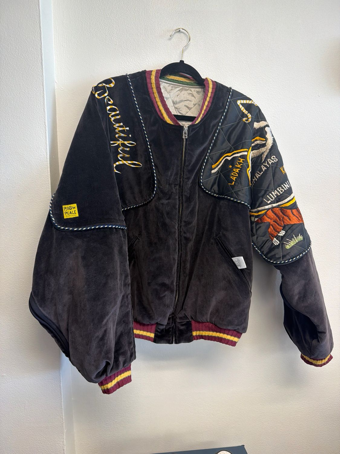 Kapital Pillow Bomber Jacket Sz XL