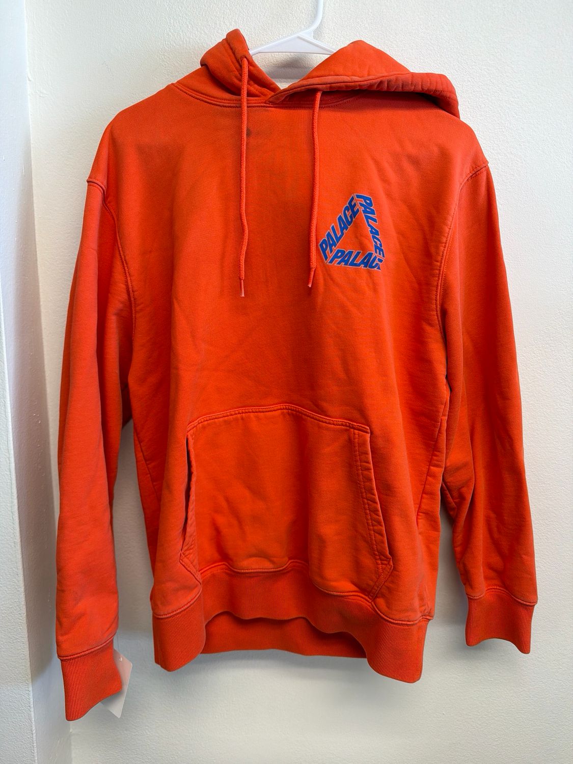 Palace Orange Hoodie Sz M