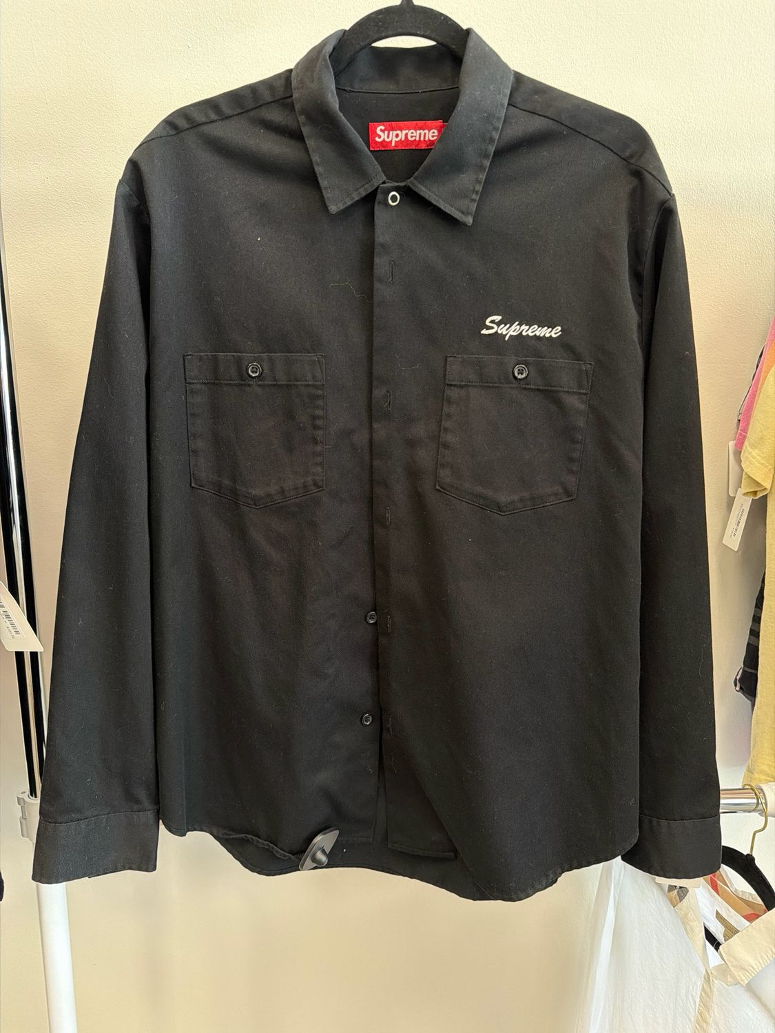 Supreme American Psycho Button-Up Shirt Sz M