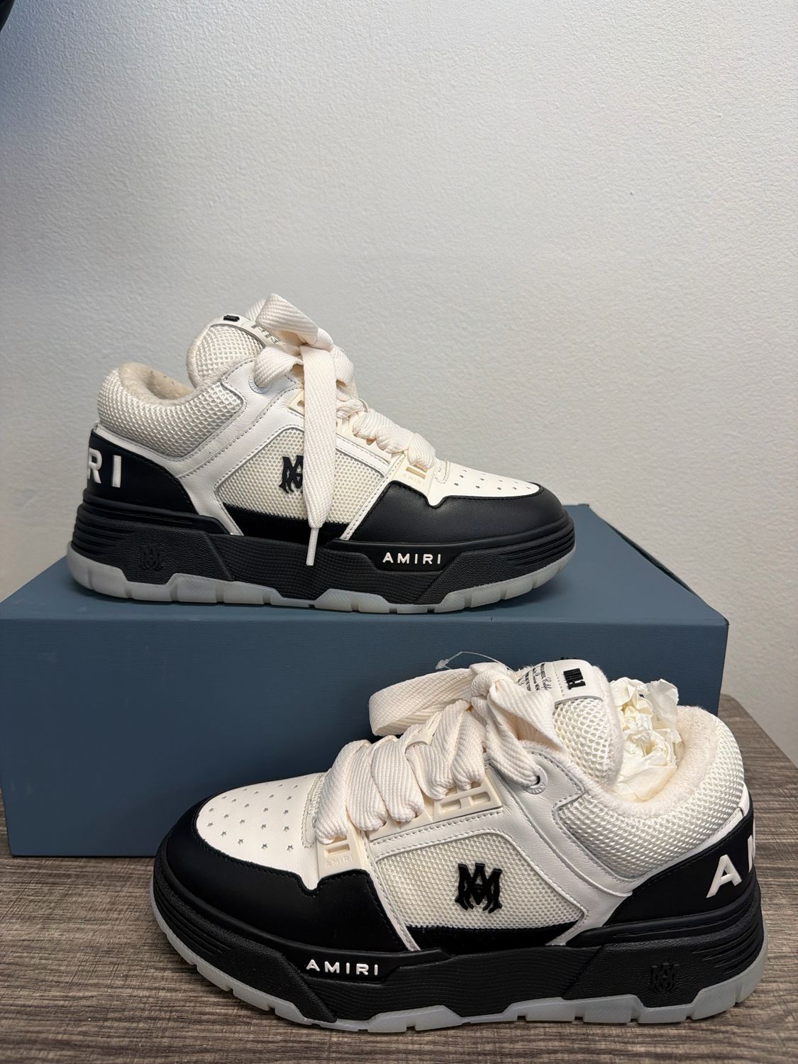 Amiri MA-1 Blade White New w/ Box Sz 9