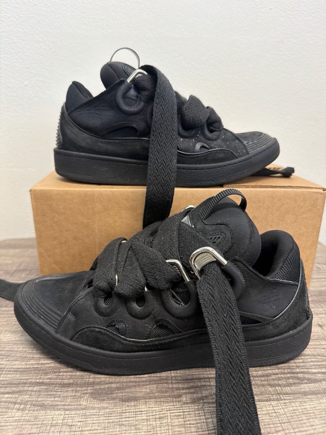Lanvin Curb Black (no box) Sz 10