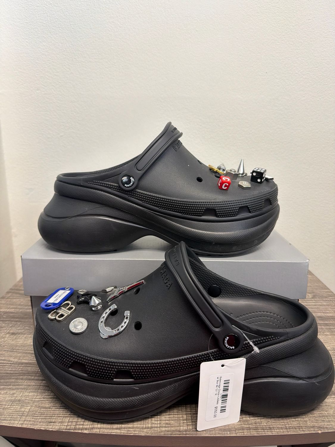 Balenciaga Crocs x Jibbets w/ Box Sz 12