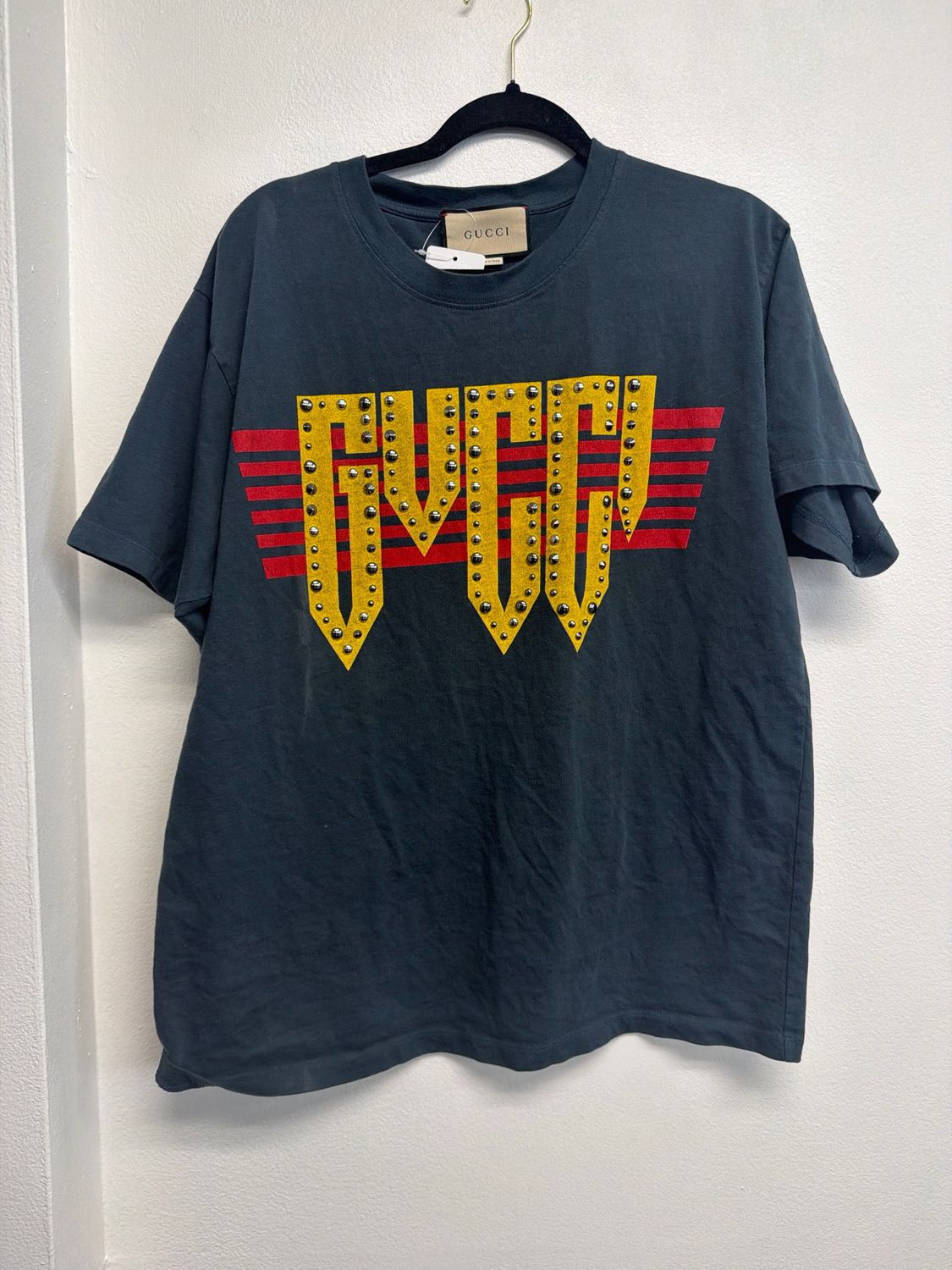 Gucci Studded T-Shirt Sz S
