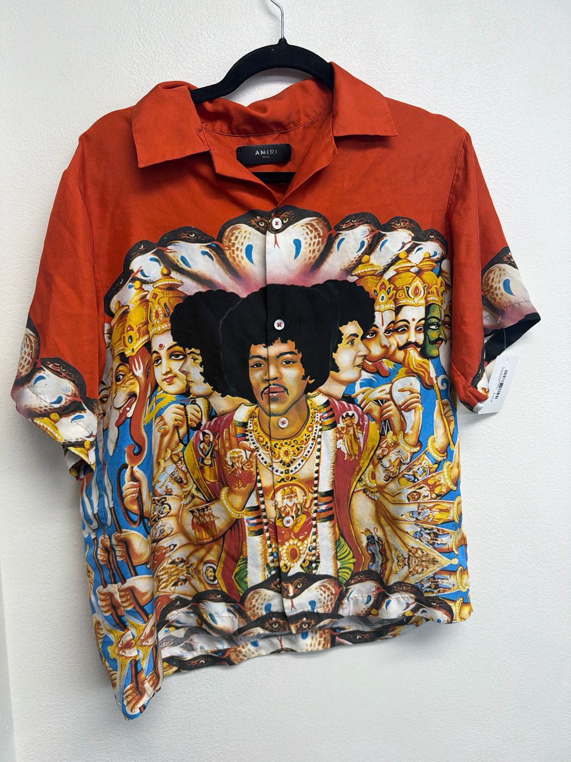 Amiri Jimi Hendrix Button-Up SS Sz S