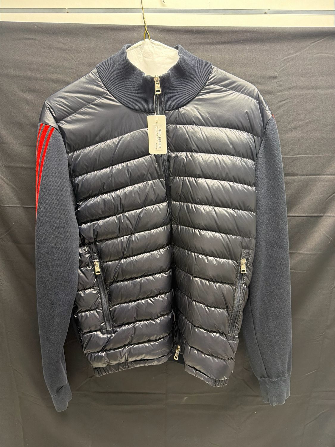 Moncler Puffer/Fleece Zip Up Sz 2XL