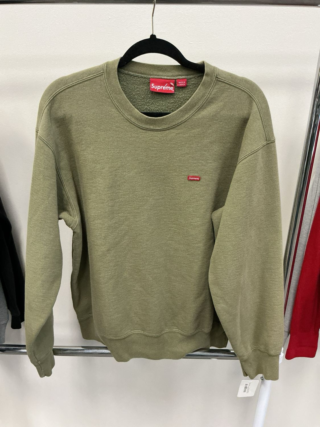 Supreme Green Crewneck Sweatshirt Sz M