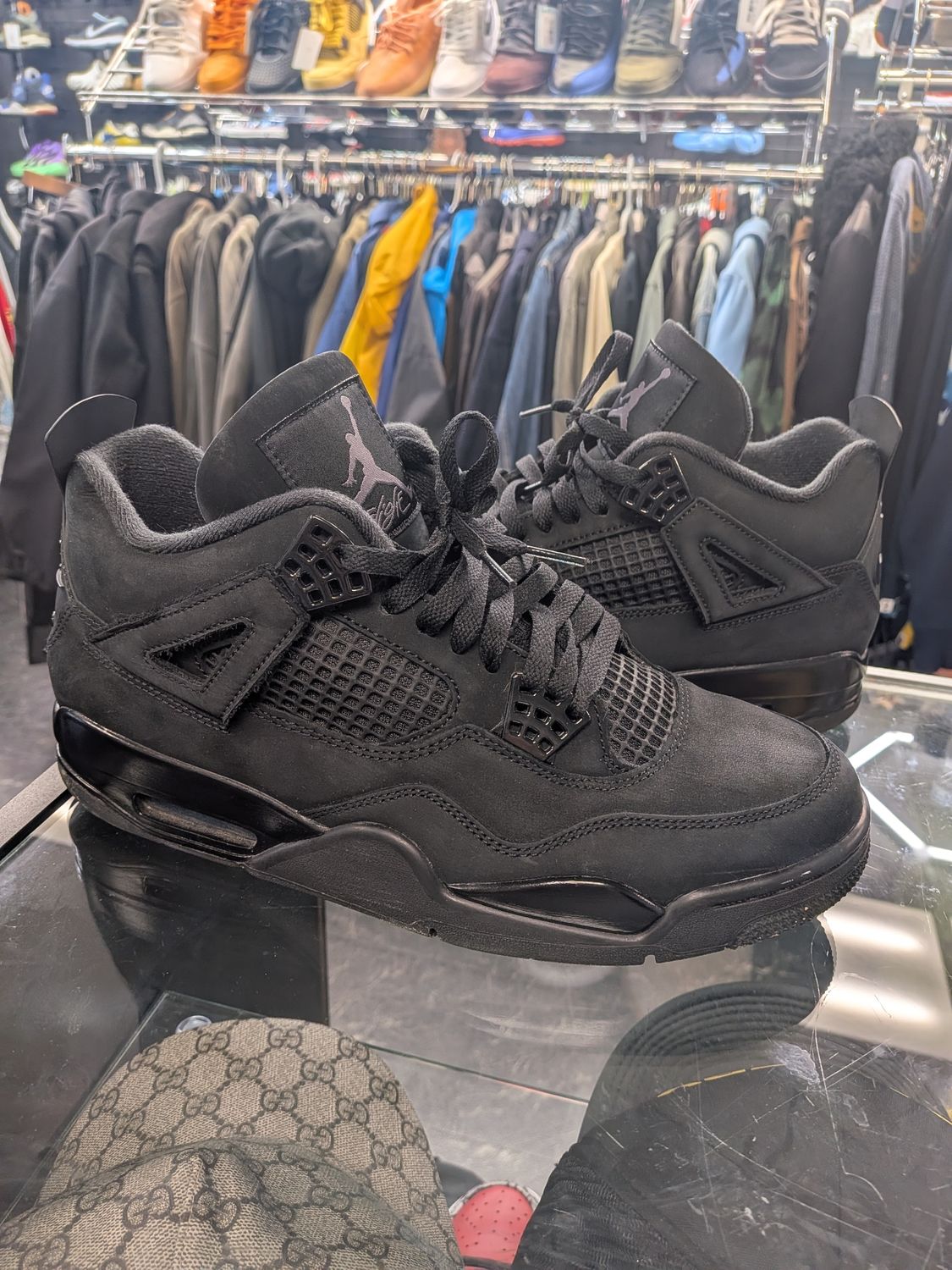 Jordan 4 Black Cat No Box Sz 11