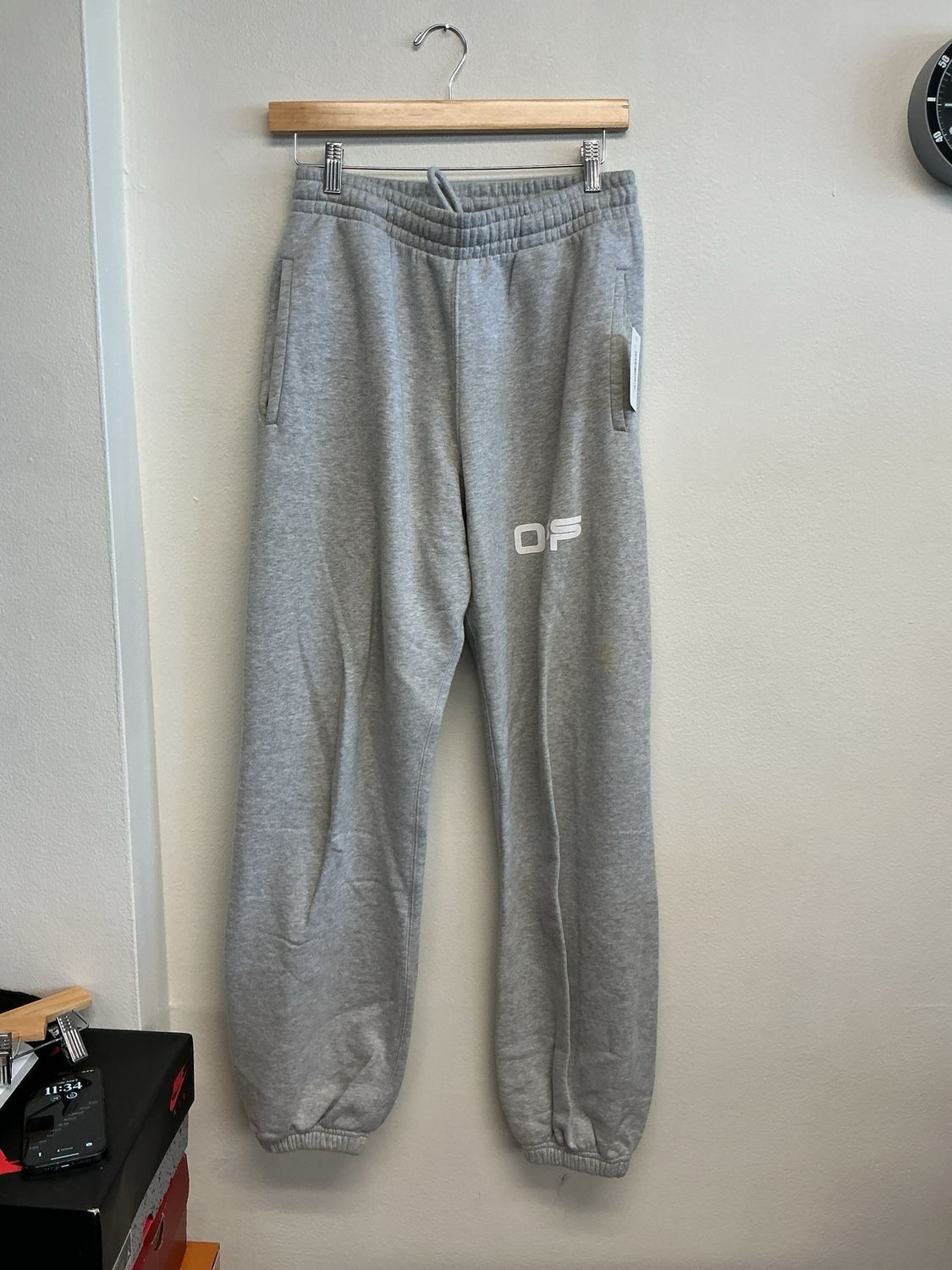 Off-White Pants Grey Sz S