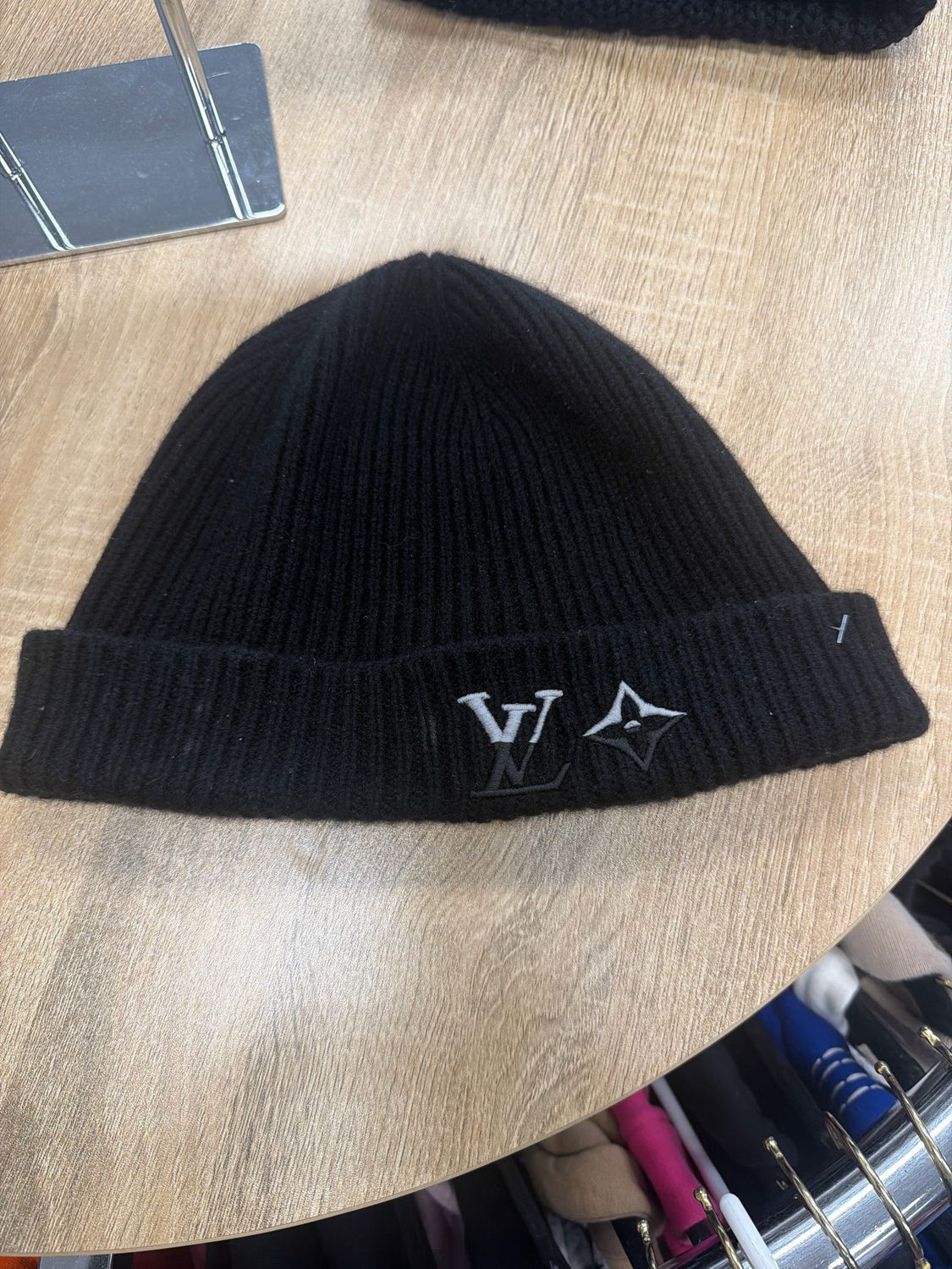 Louis Vuitton Black Cashmere Beanie
