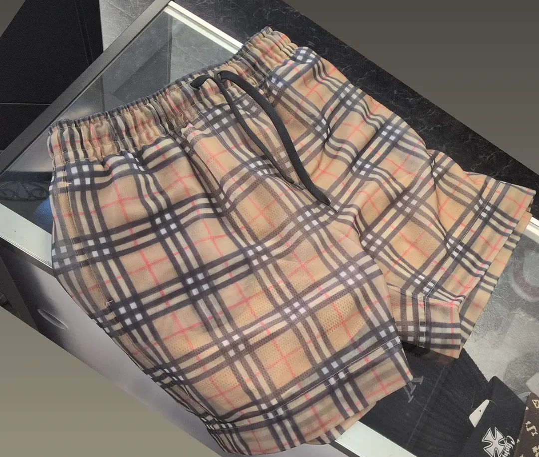 Burberry Check Swim Shorts Sz L