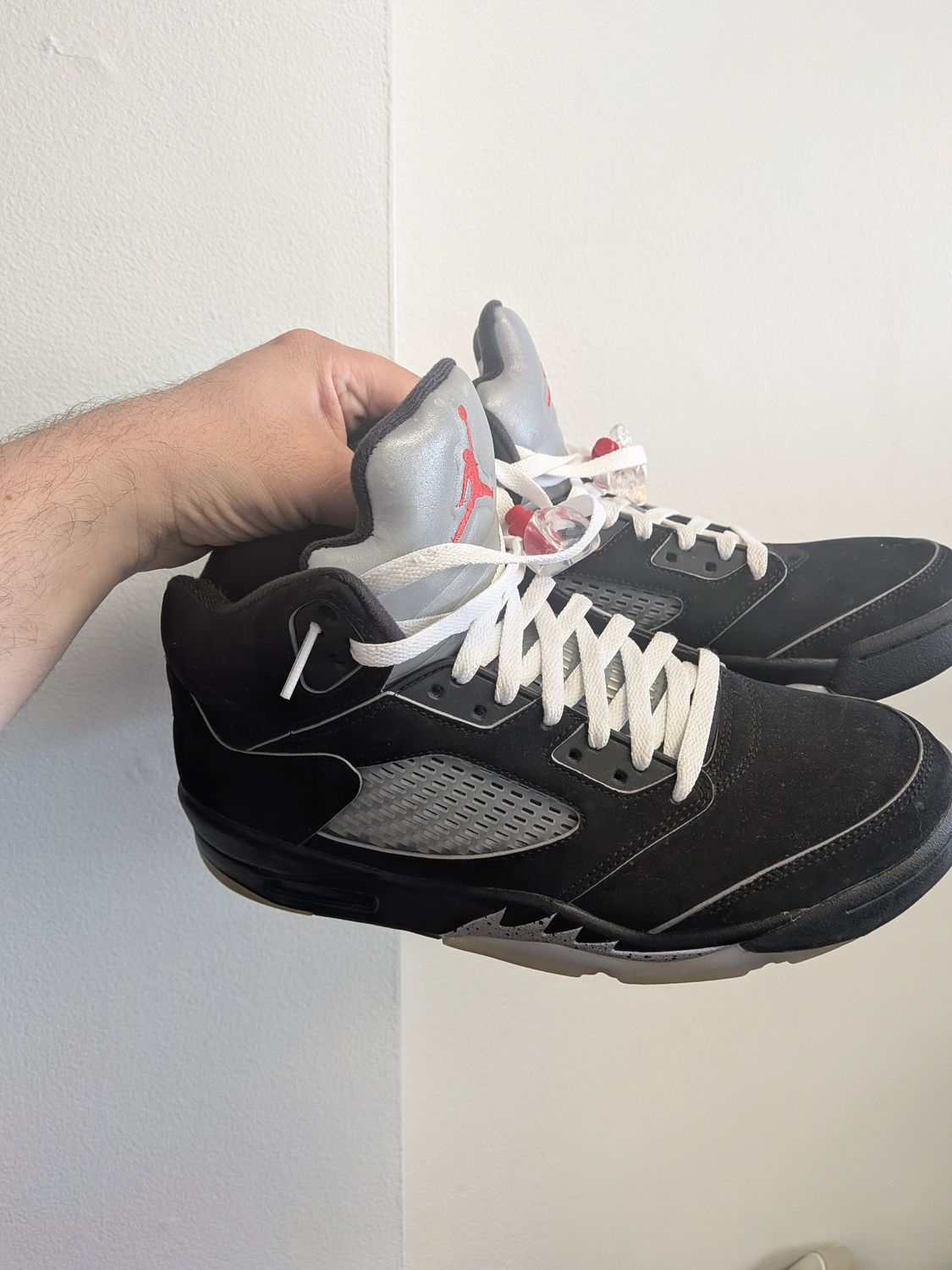 Jordan 5 Metallic (no box) Sz 9.5