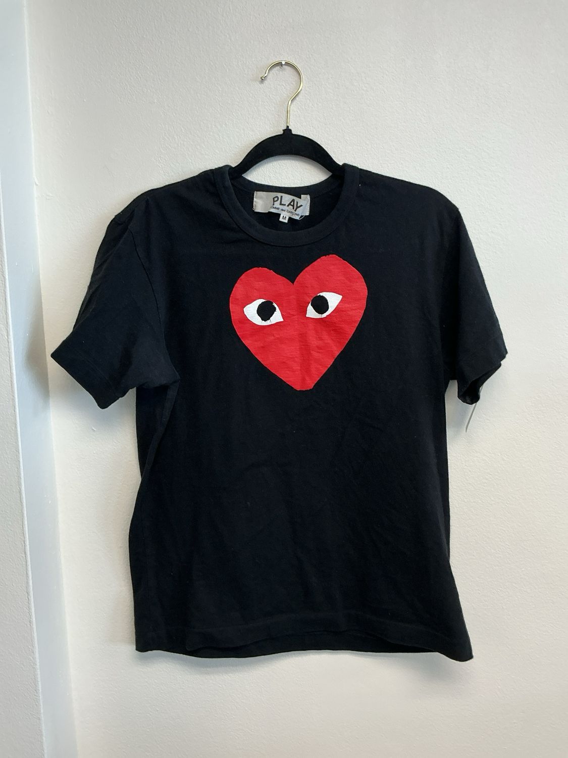 Comme des Garcons Heart Tee Sz M