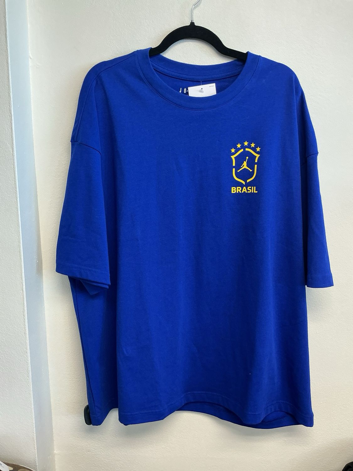 Jordan Brasil Blue Tee Sz XL