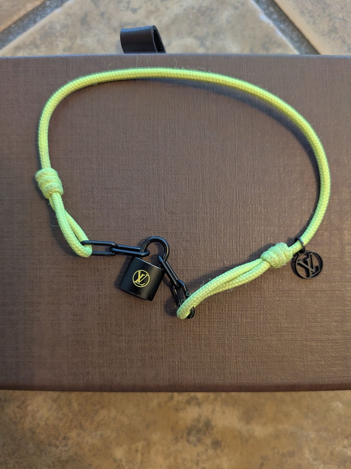 Louis Vuitton Bangle Neon Cord Bracelet