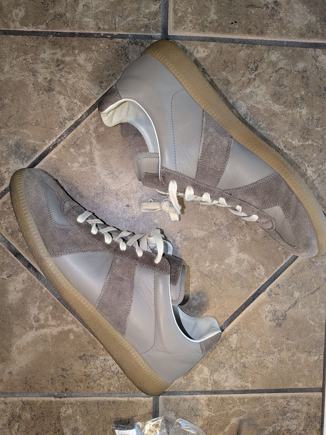 Maison Margiela Brown GATs No Box Sz 8