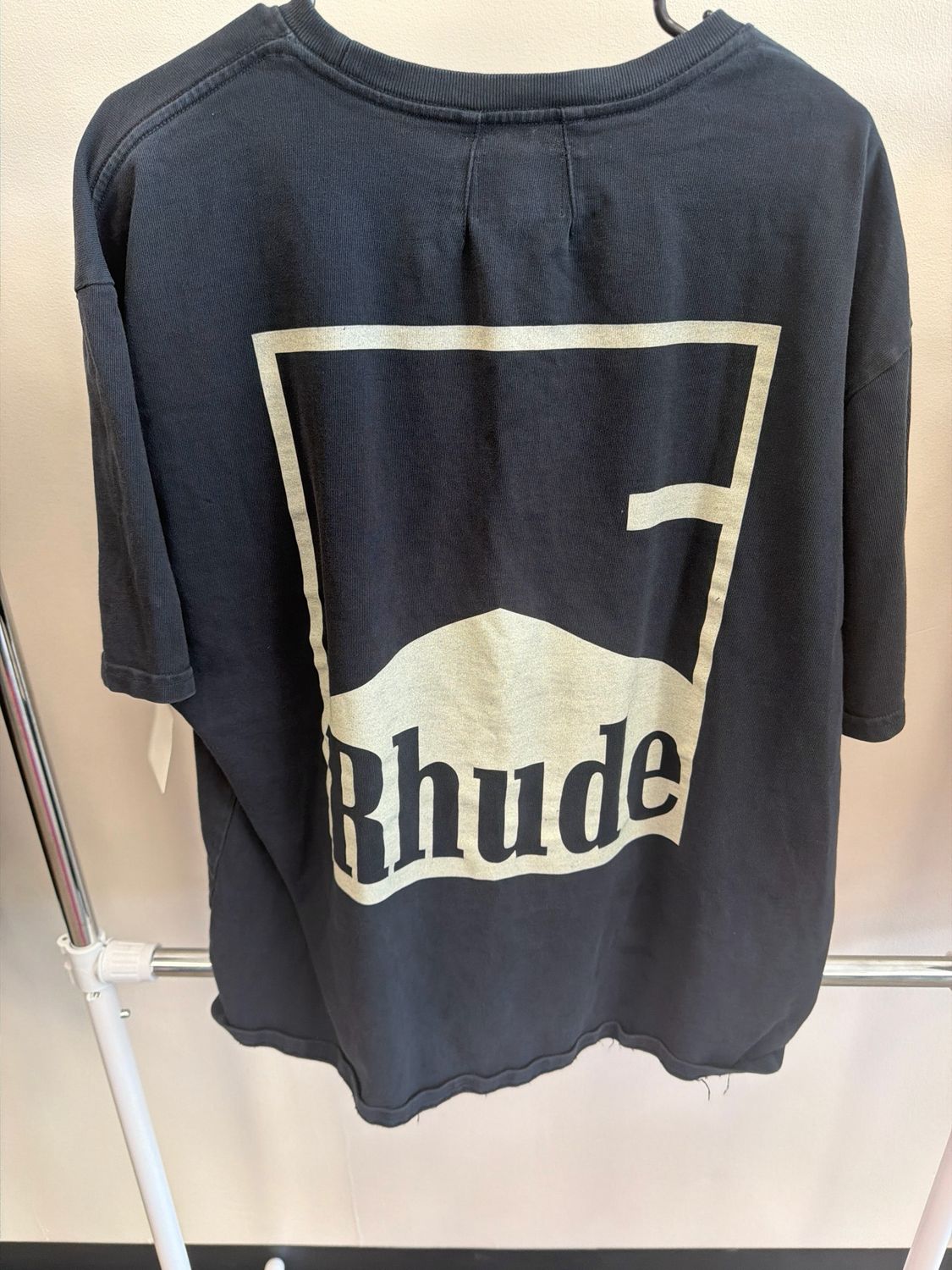 Rhude Black Cig Case Design Tee Sz 2XL