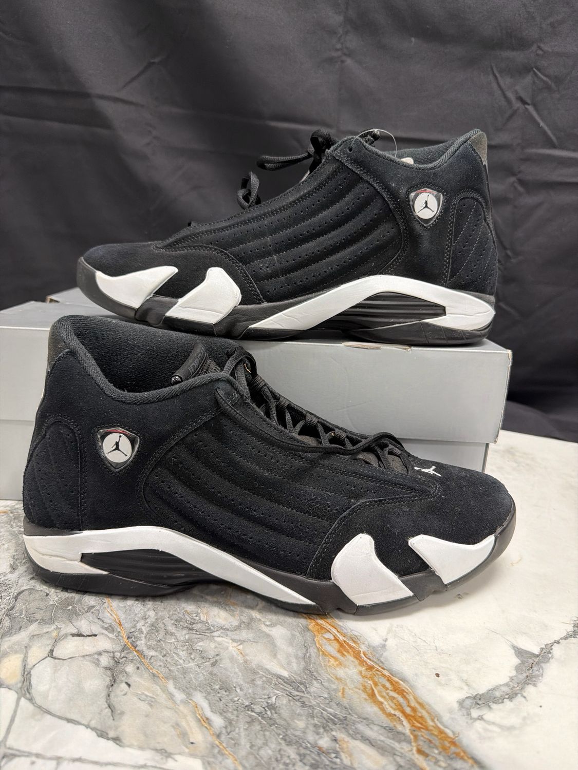 Jordan 14 Black White w/ Box Sz 12.5
