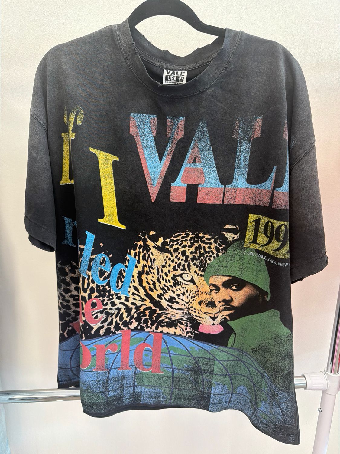 Vale Black Tee (NAS) Sz:L