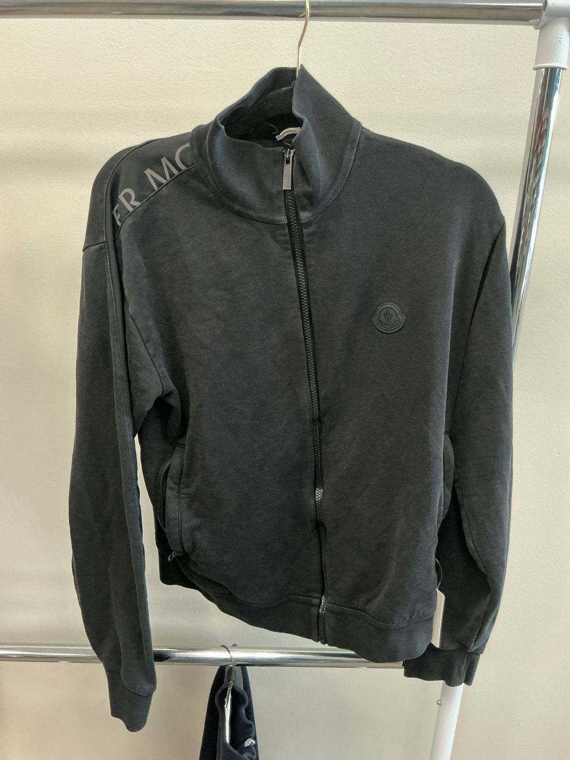 Moncler Blade Zip Sweatshirt Sz S