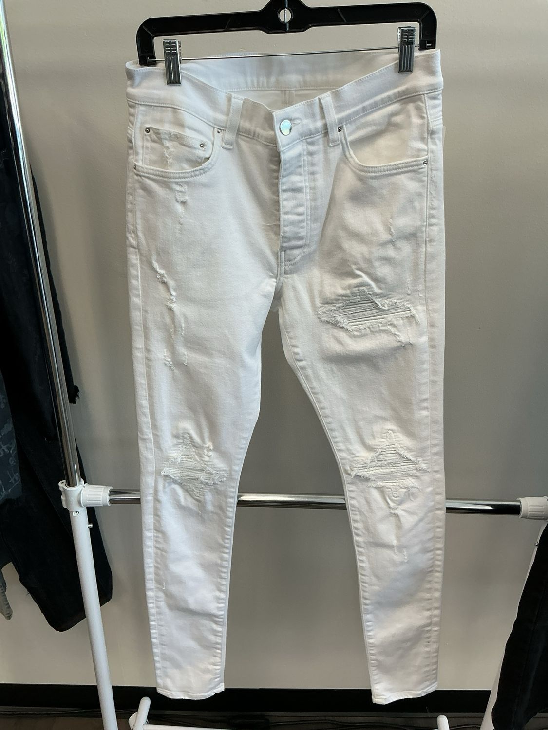 Amiri MX-1 White Sz 32