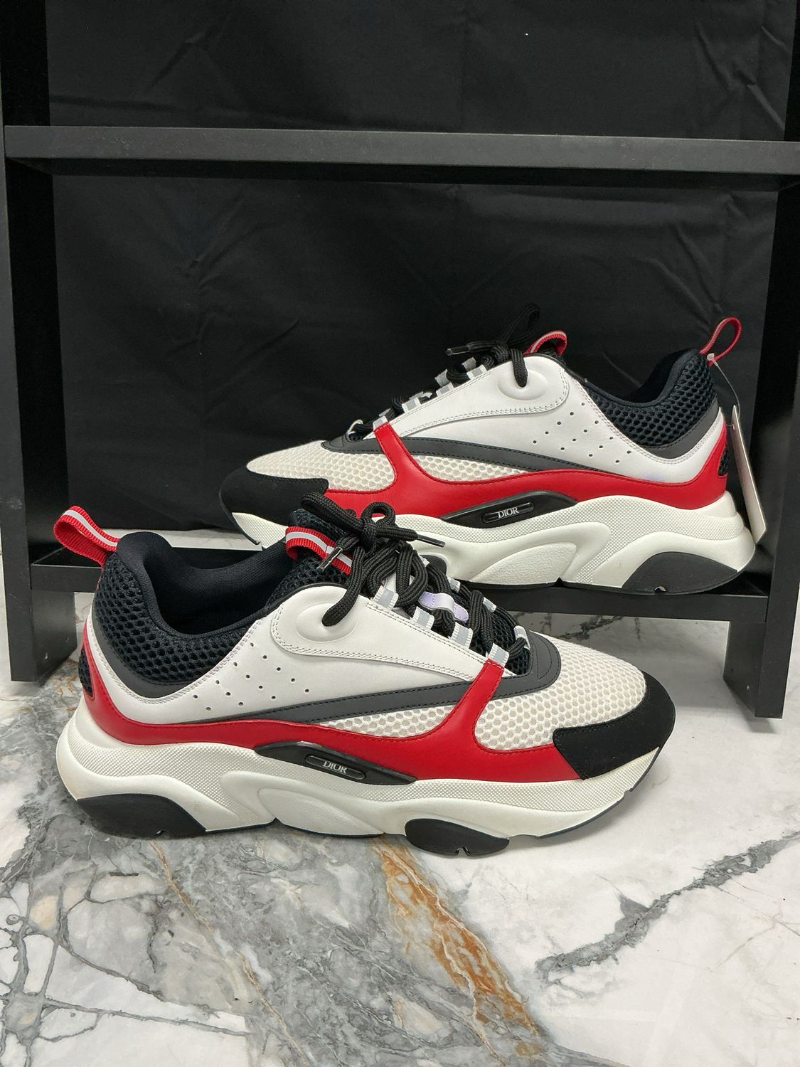 Dior B22 Red/White No Box Sz 12