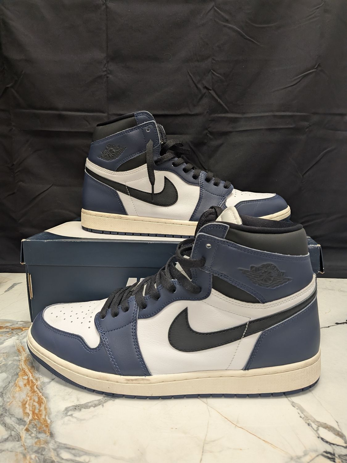 Jordan 1 High Midnight Navy w/ Box Sz 13