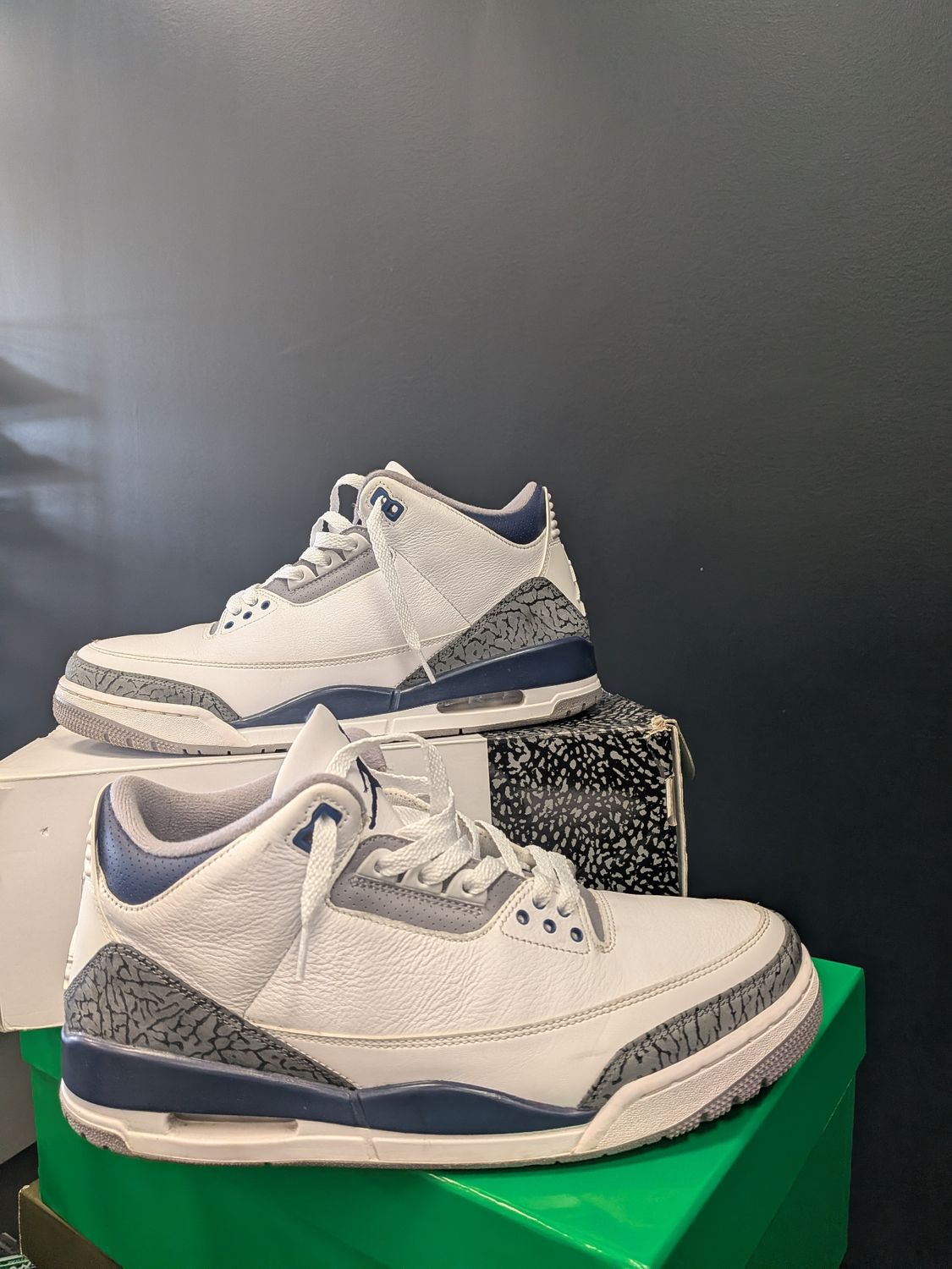 Jordan 3 Midnight Navy w/ Box Sz 12