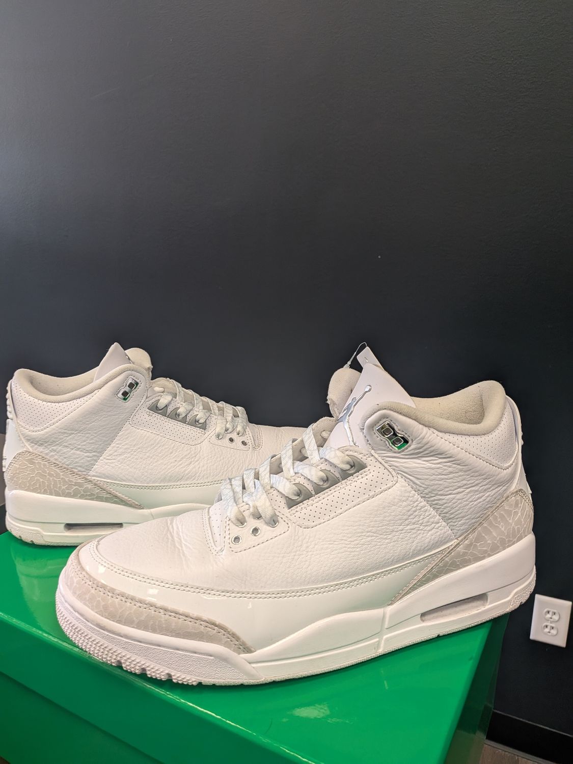 Jordan 3 Pure Money No Box No Insoles Sz 11