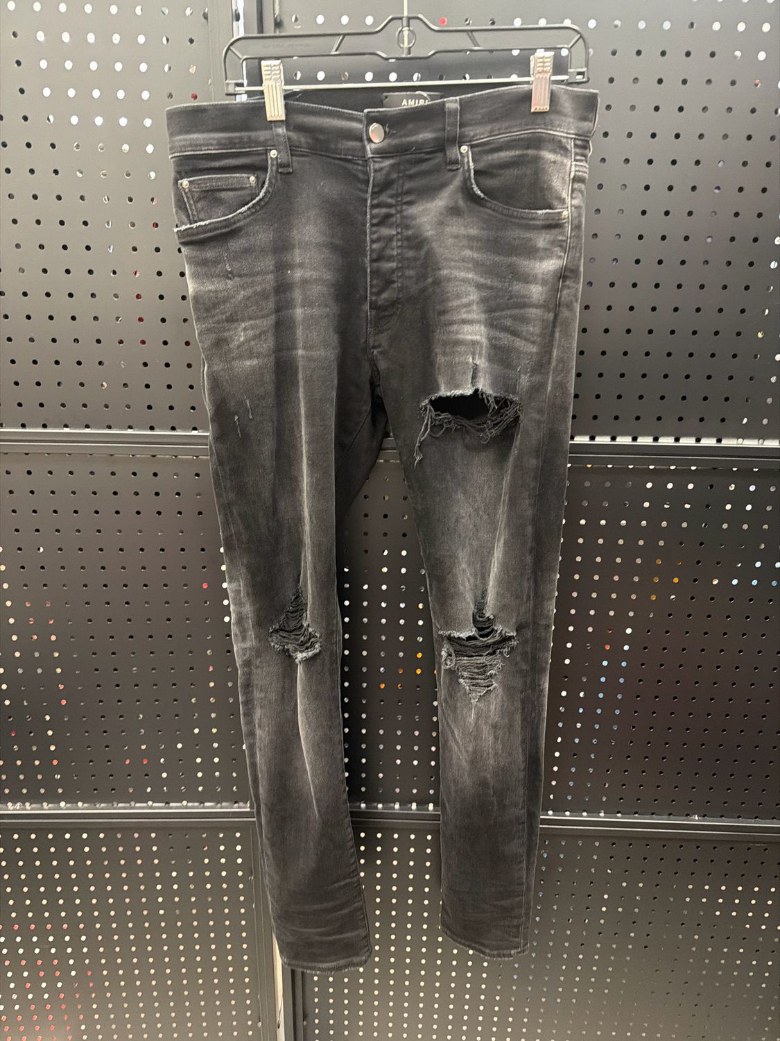 Amiri Black Tour Sz 32