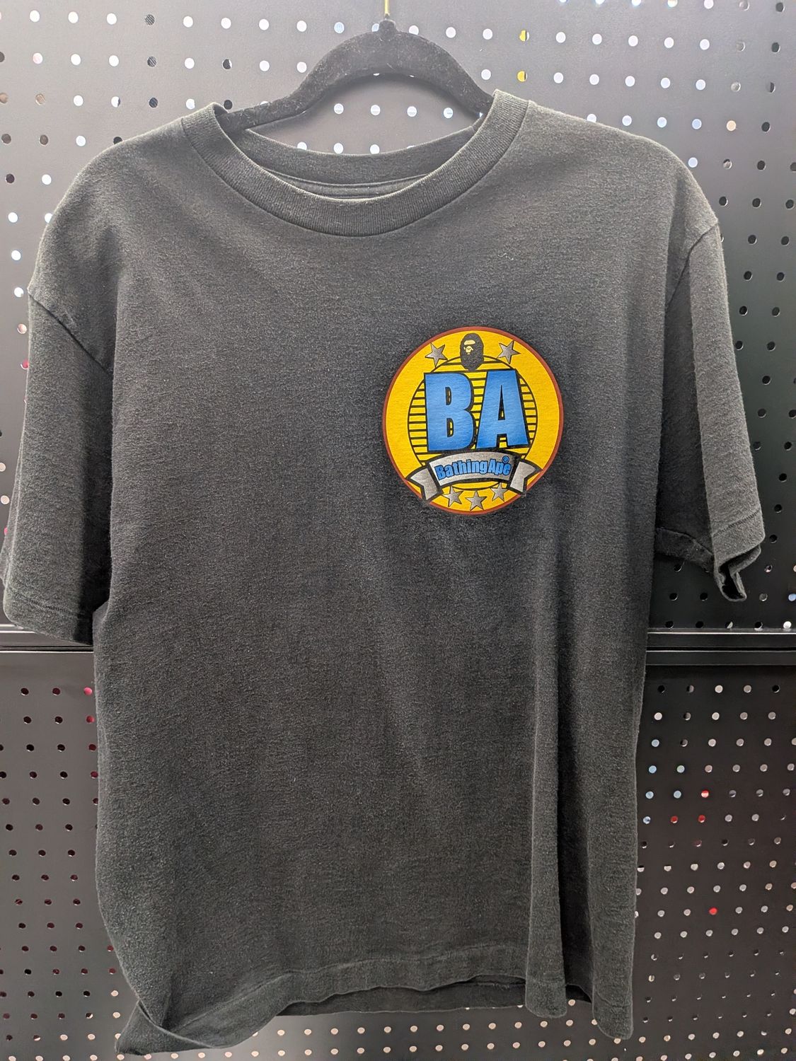 Bape Vintage T-Shirt Black BA Sz L