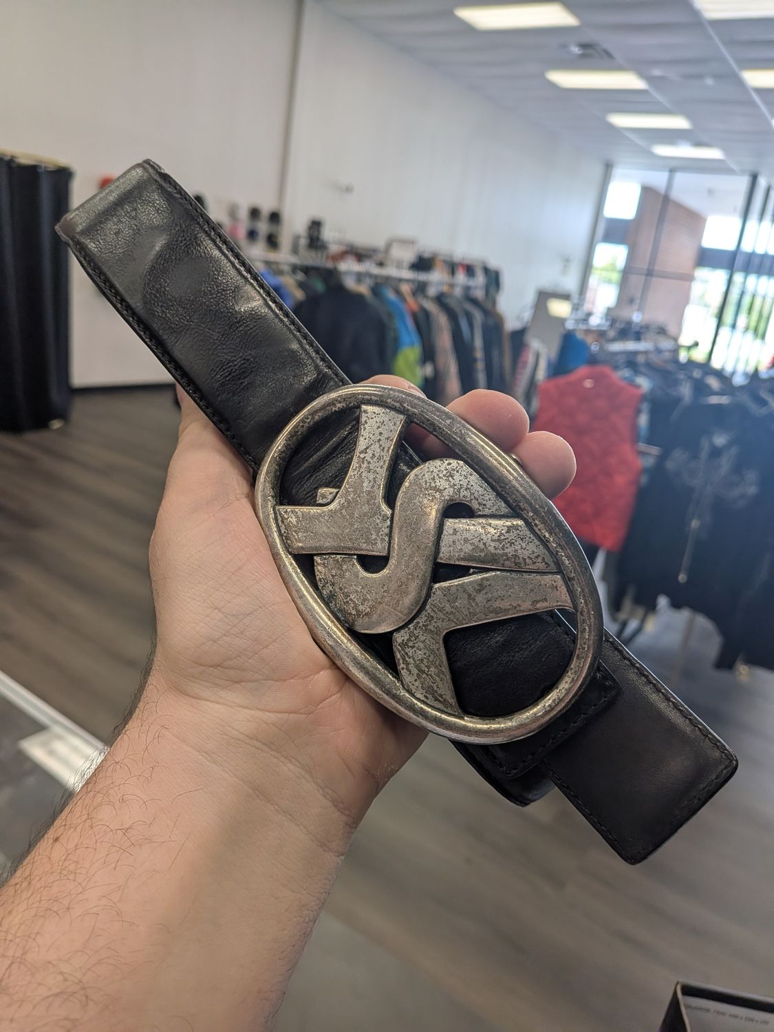 YSL Vintage Belt