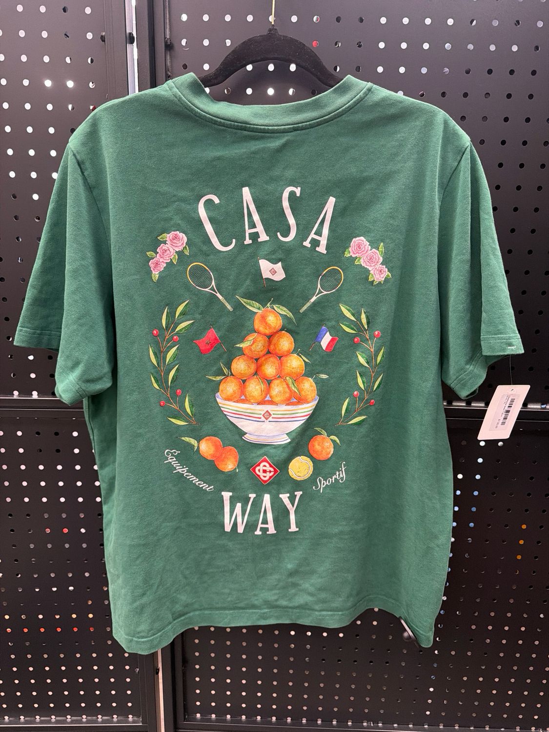 Casablanca Green T-Shirt Sz XL