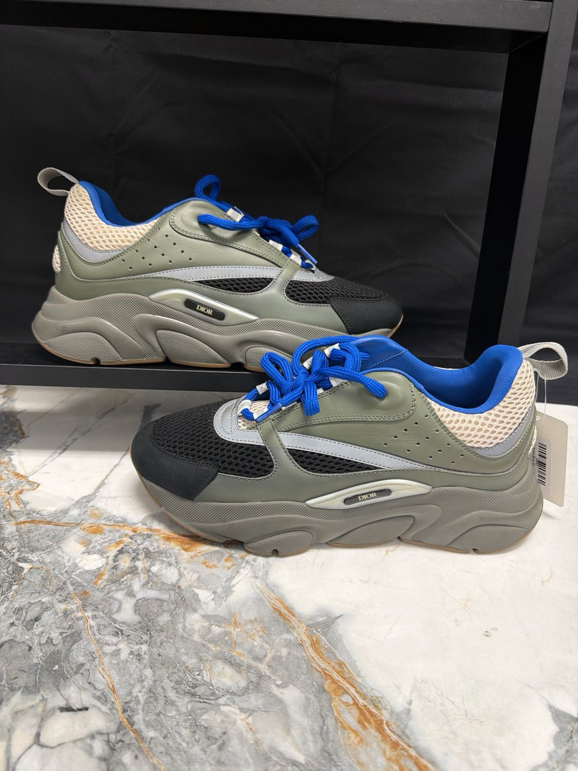 Dior B22 Brown/Blue No Box Sz 7