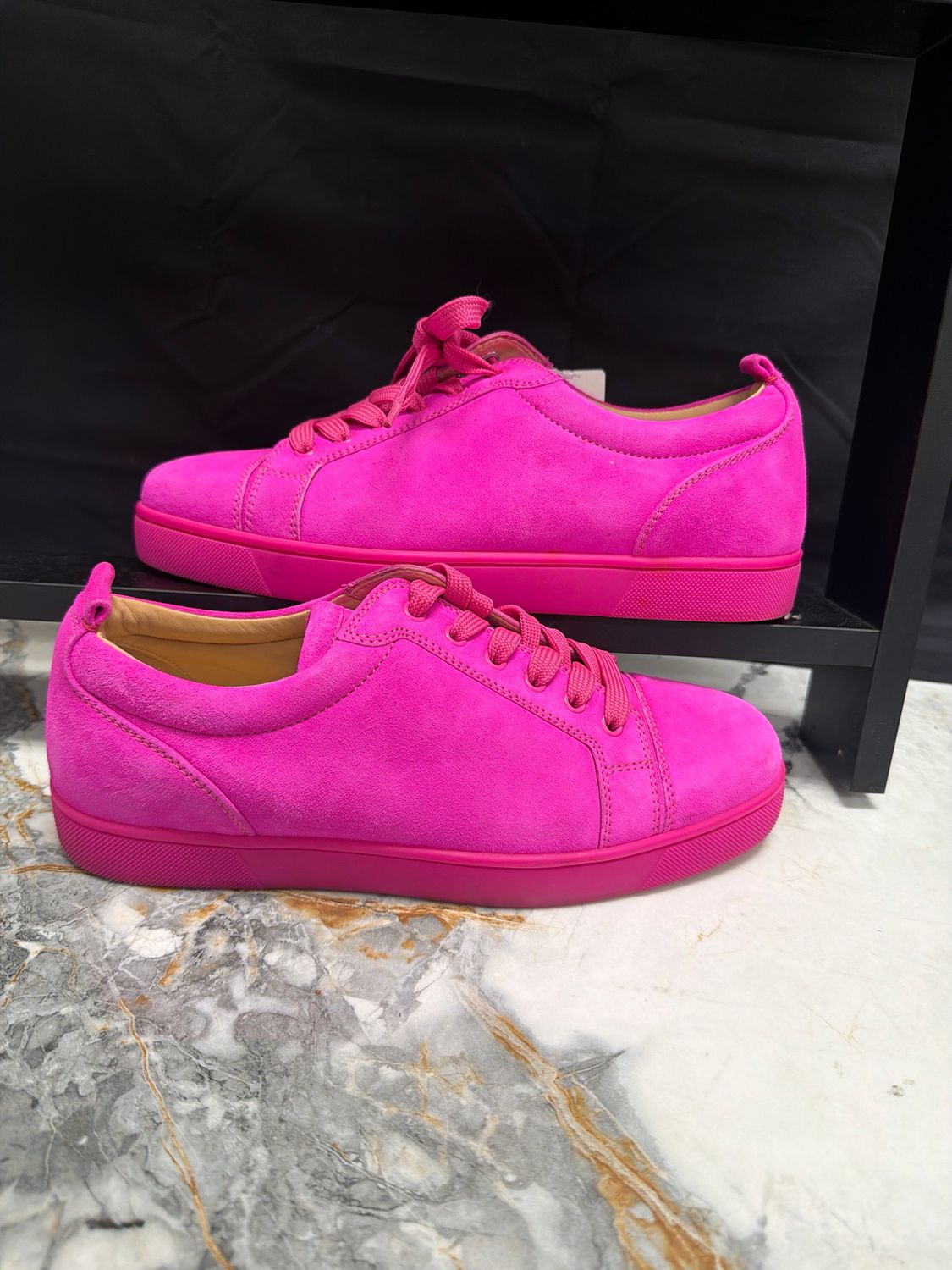 Louboutin Bow Top Pink No Box Sz 9