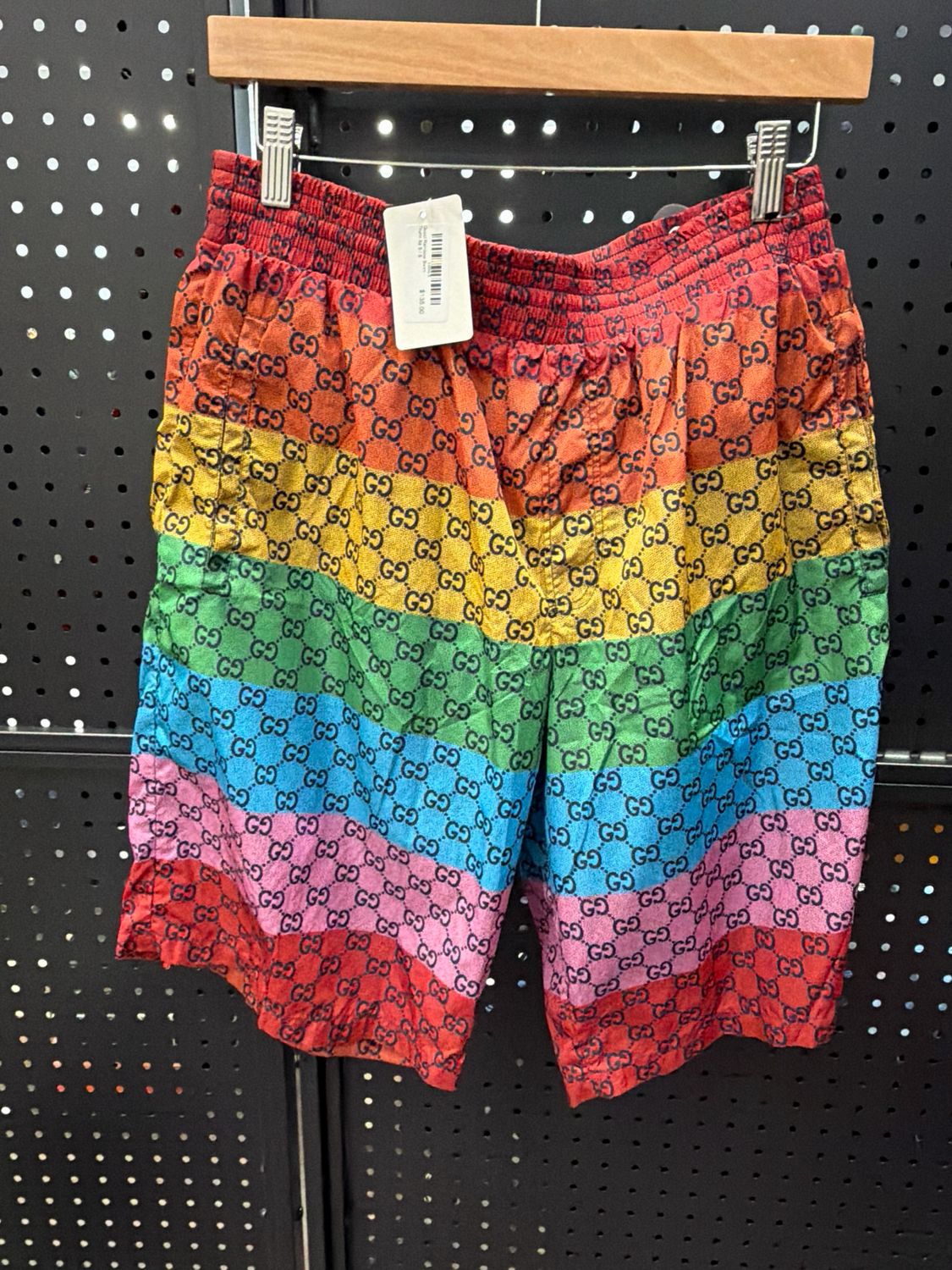 Gucci Rainbow Swim Trunk Sz S, Size: S