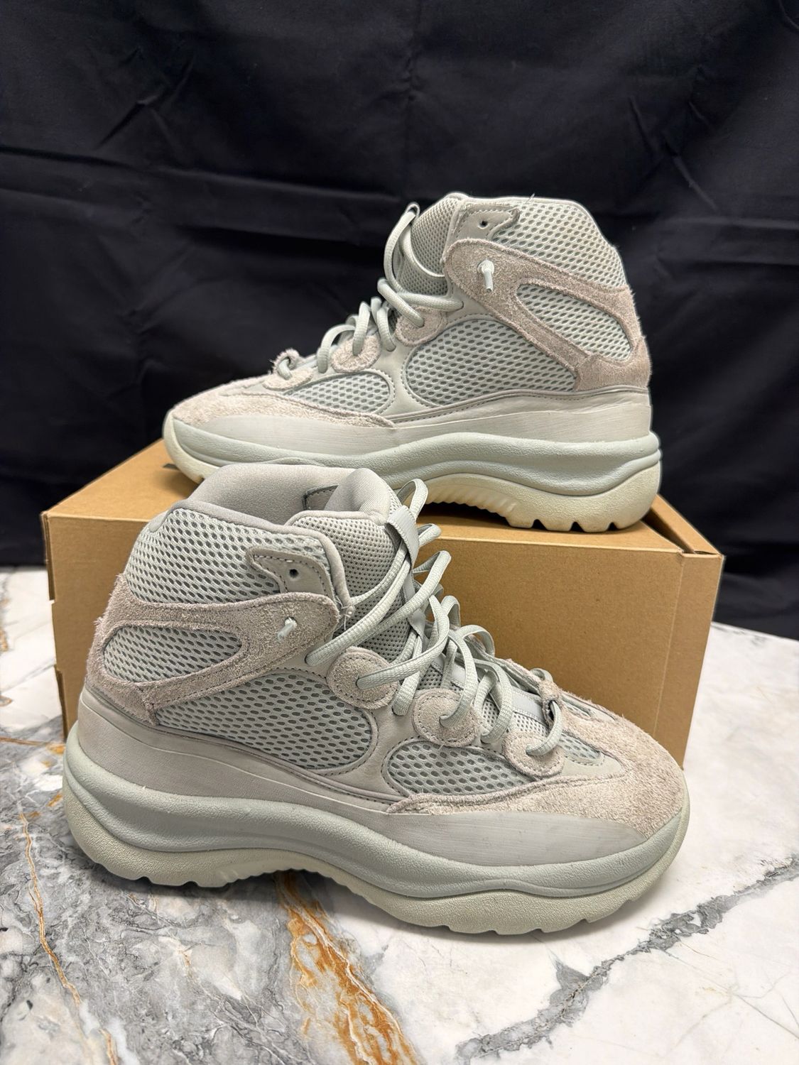 Yeezy Desert Boot Salt w/ Box Sz 8.5