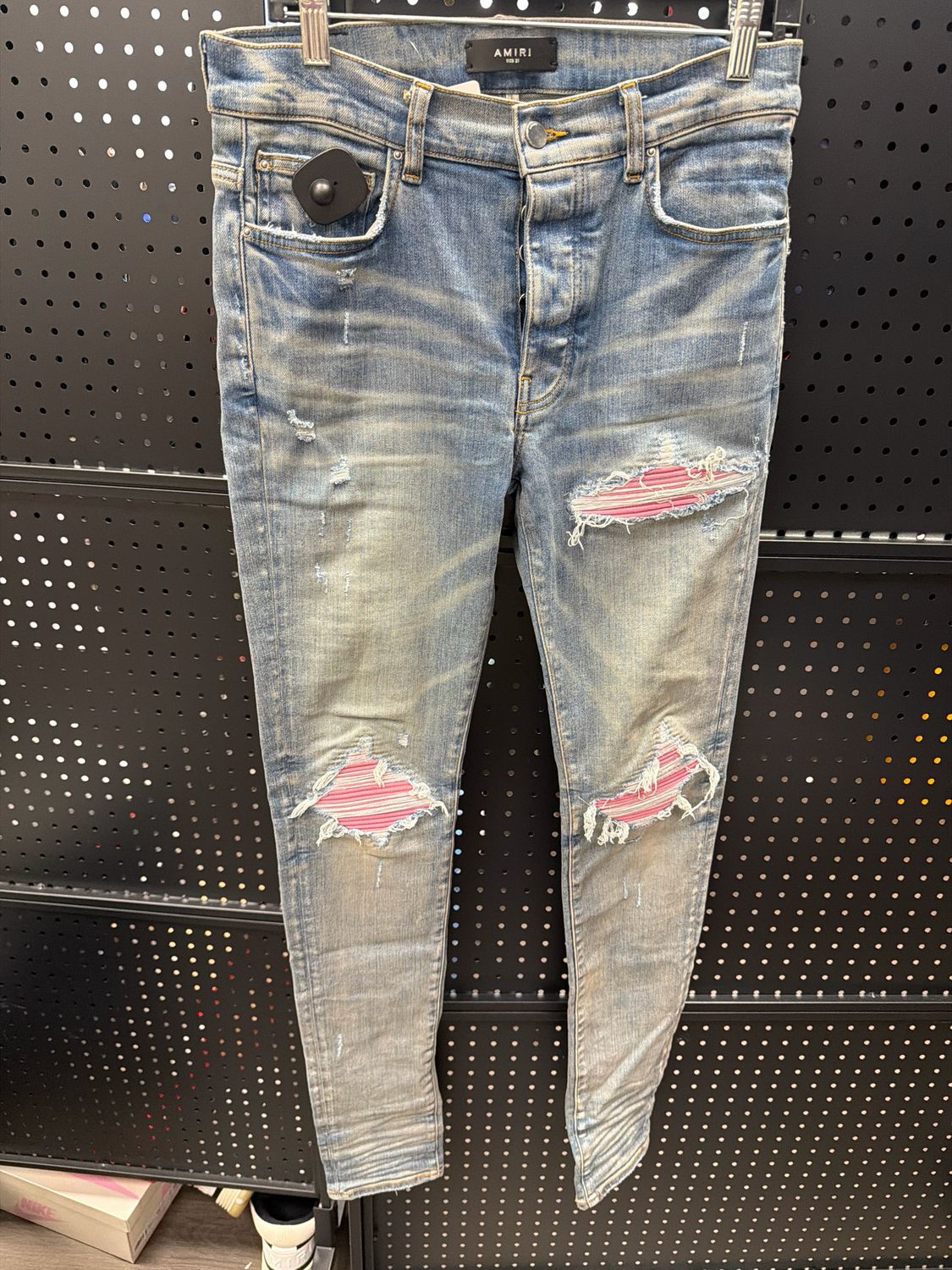 Amiri MX1 Pink Patches Sz 31