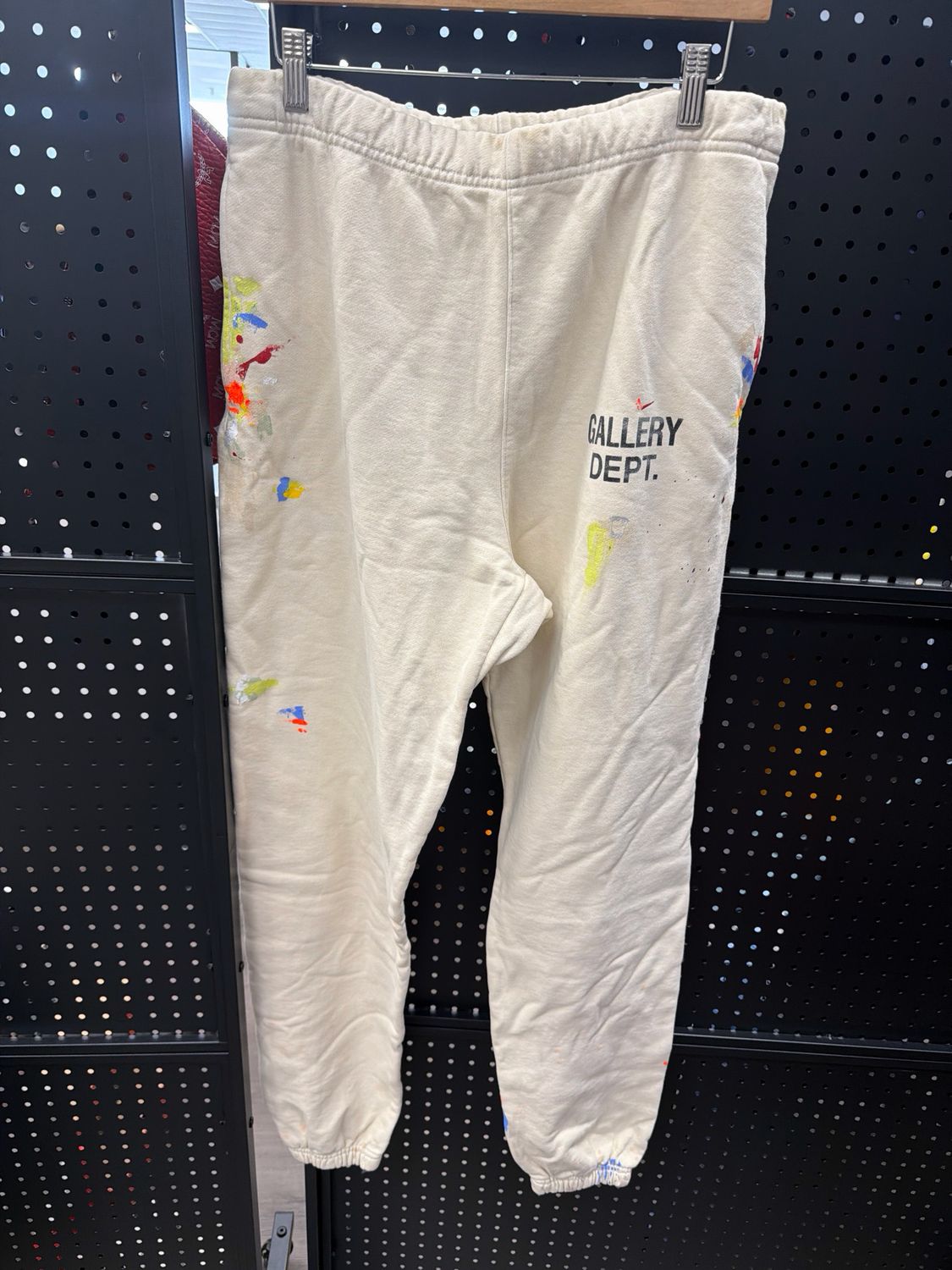 Gallery Dept. Logo Paint Splatter Sweatpant Sz L