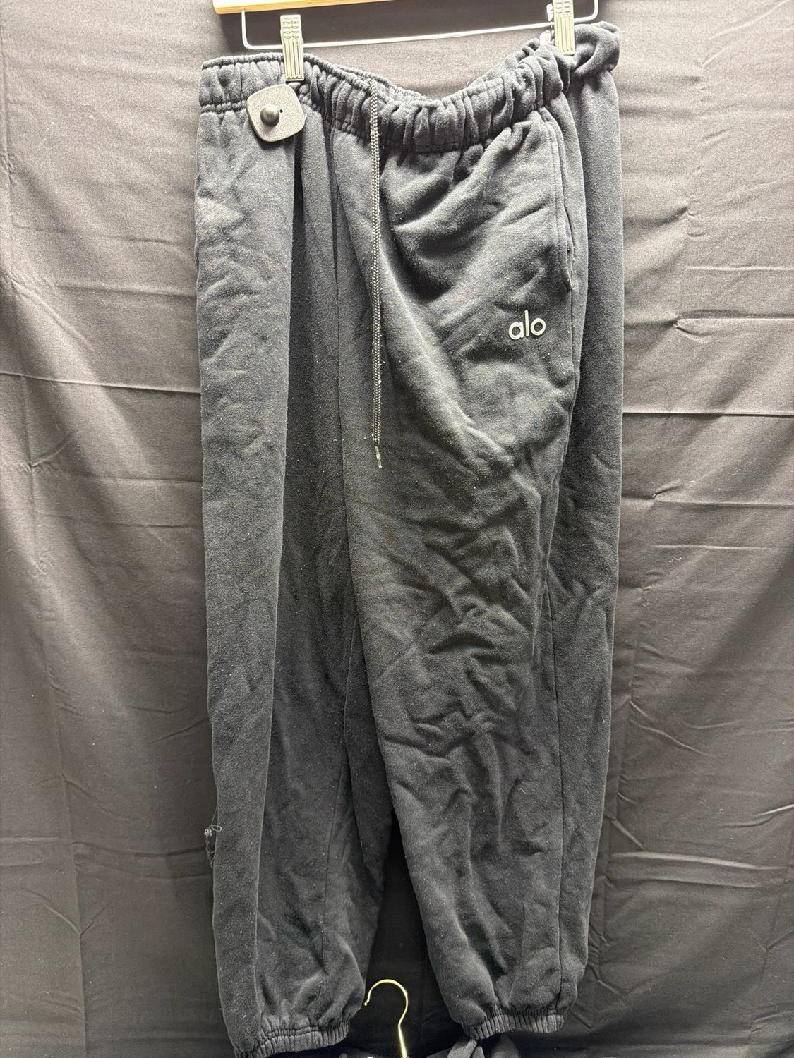 Alo Black Sweatpants Sz L