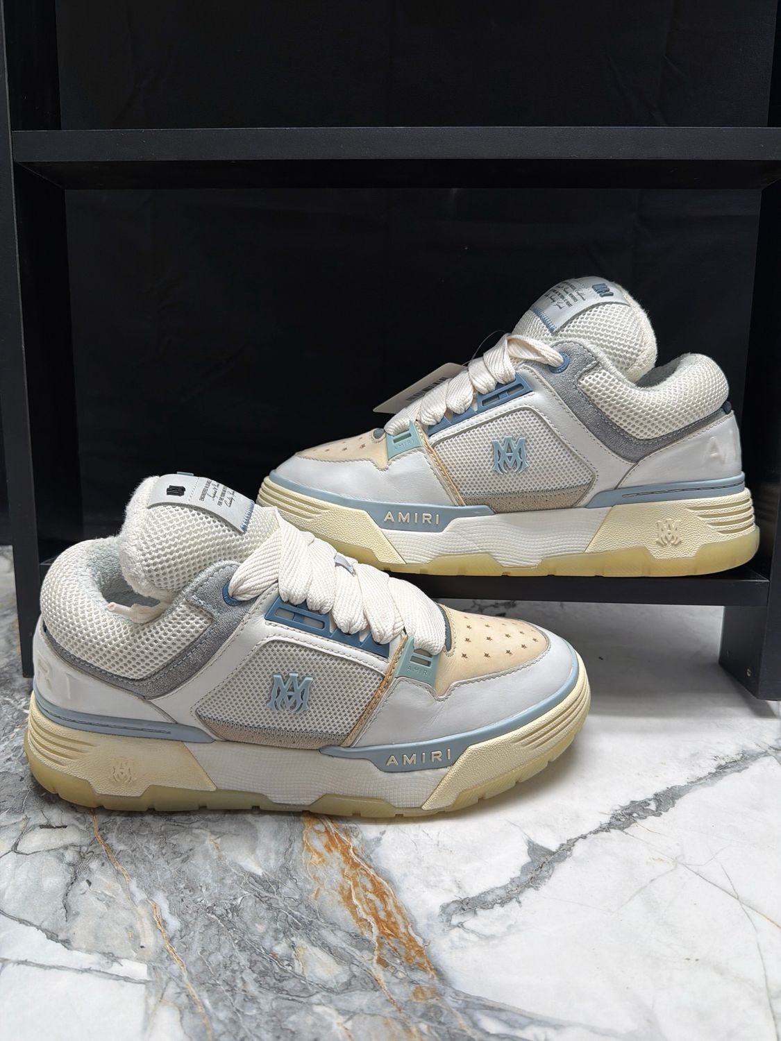 Amiri MA-1 Grey Blue No Box Sz 10