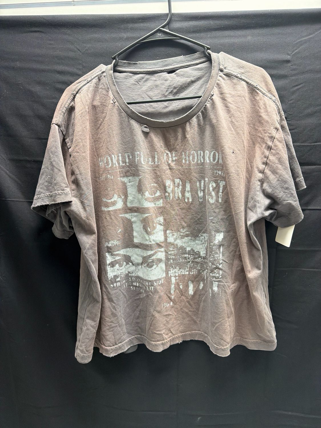 Bravest Studio Horrors Vintage Tee Sz L