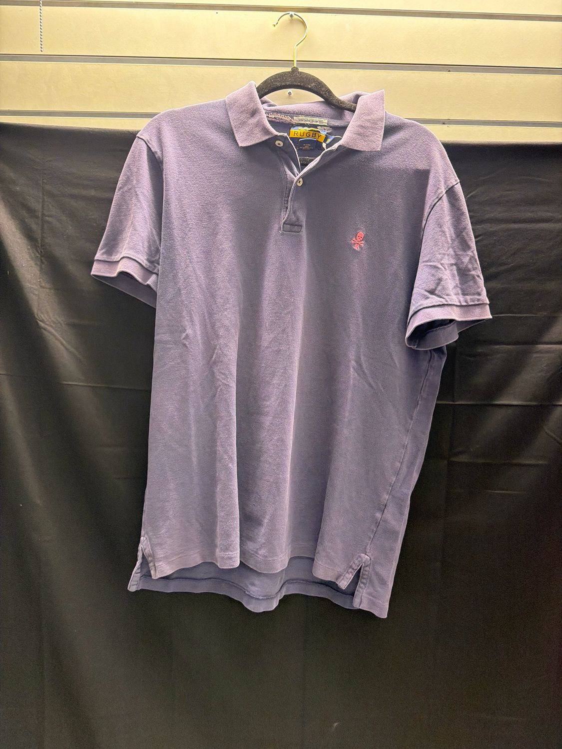 RL Rugby Purple Polo Sz XL