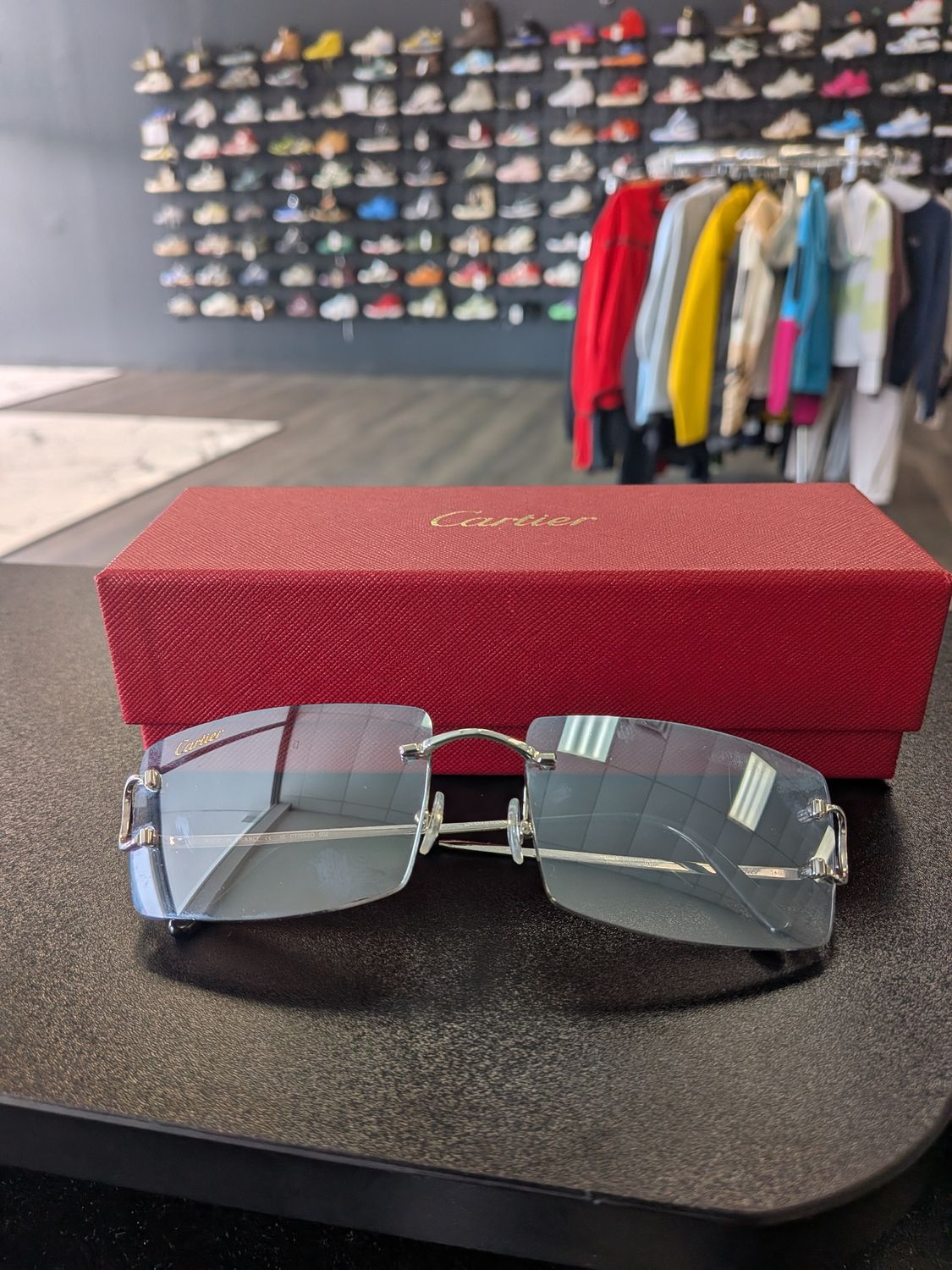 Cartier Rimless Glasses