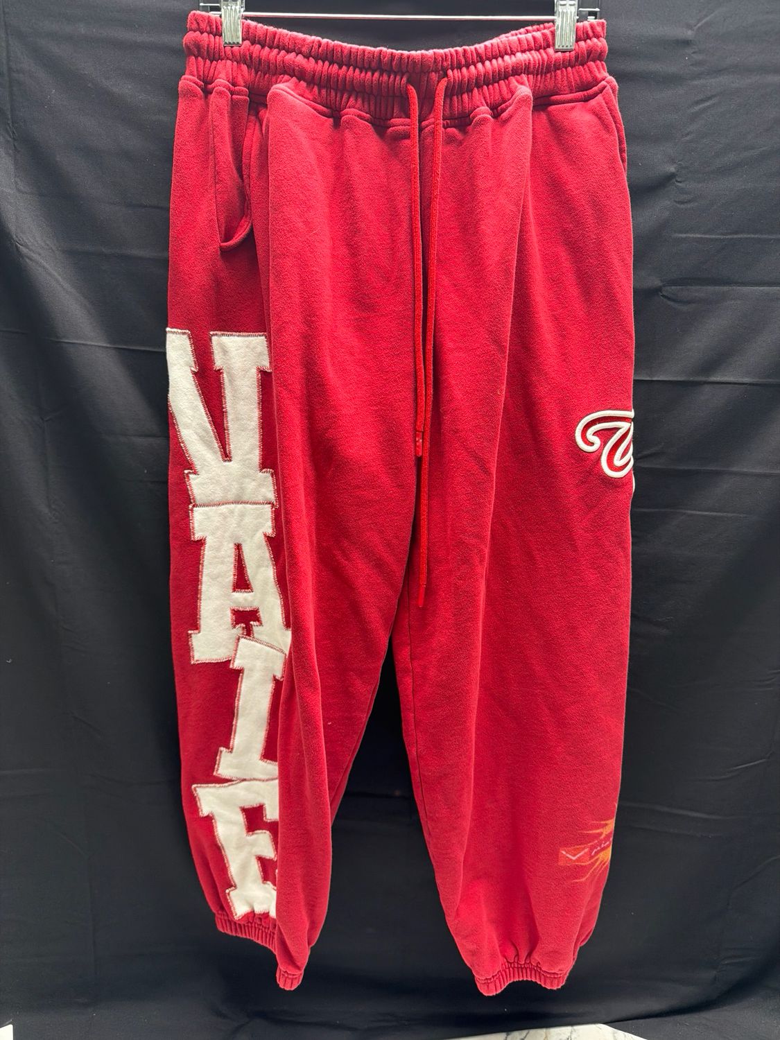 Vale Sport Red Sweatpants Sz S