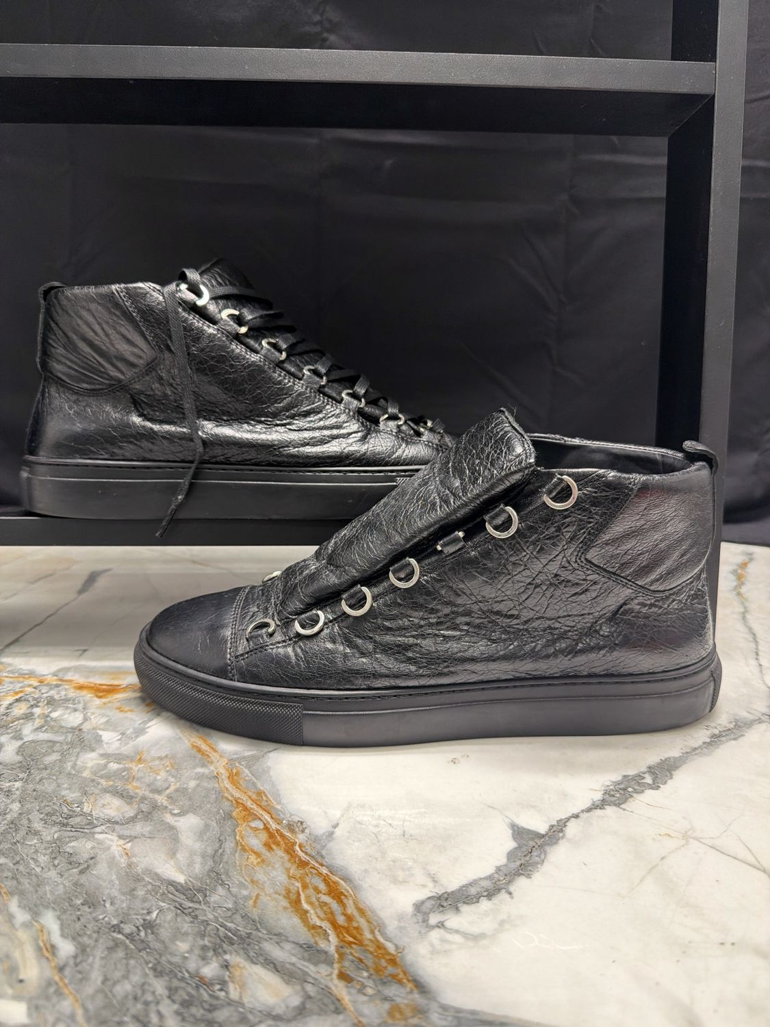 Balenciaga Arena All Black No Box Sz 9