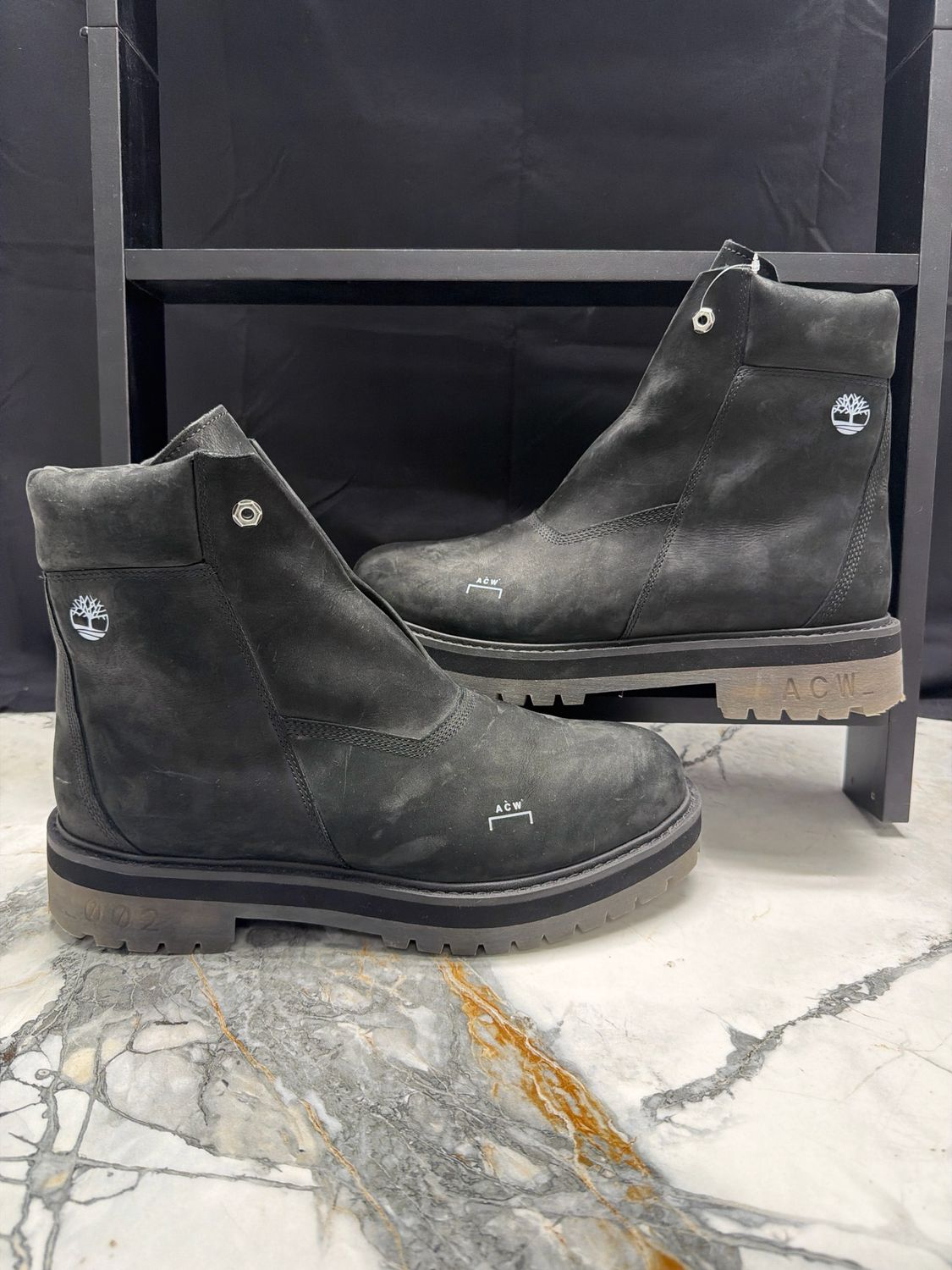 Timberland x ACW Black Boots Sz 12